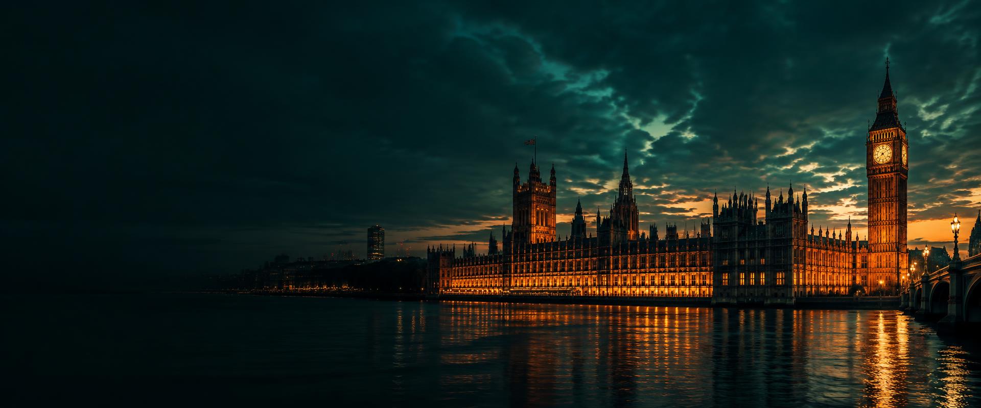 Westminster at dusk